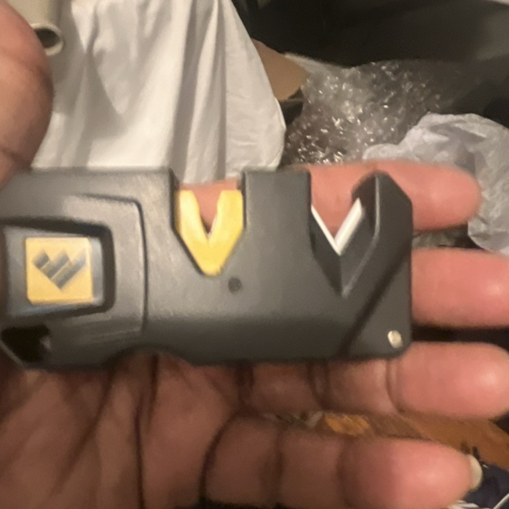 Work Sharp Manual Portable Knife & Tool Sharpener Black/Yellow