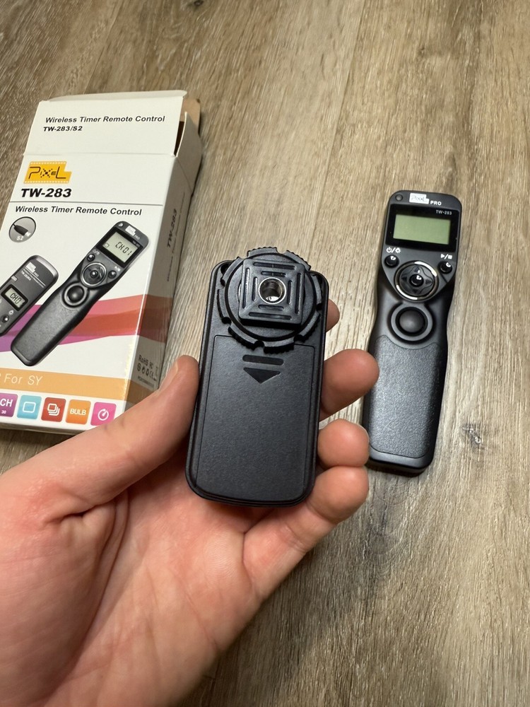 Pixel Pro TW-283 Wireless Timer Remote Control Shutter Release Sony Camera Photo