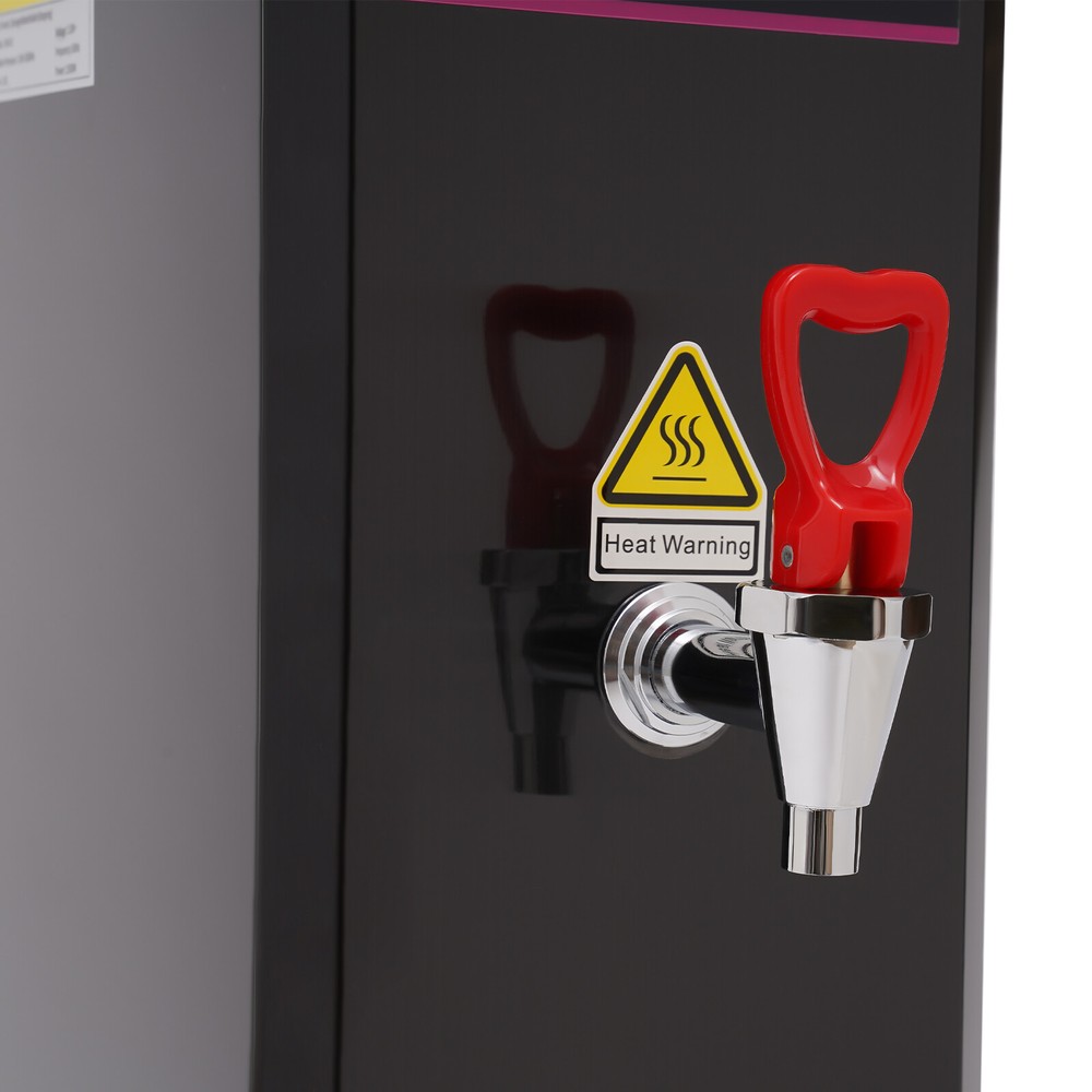 Commercial Electric Hot Water Dispenser Countertop Water Boiler Black 1500W NEW