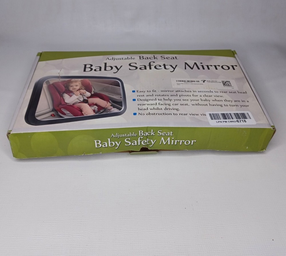 Baby Safety Mirror Adjustable Back Seat View Mirror