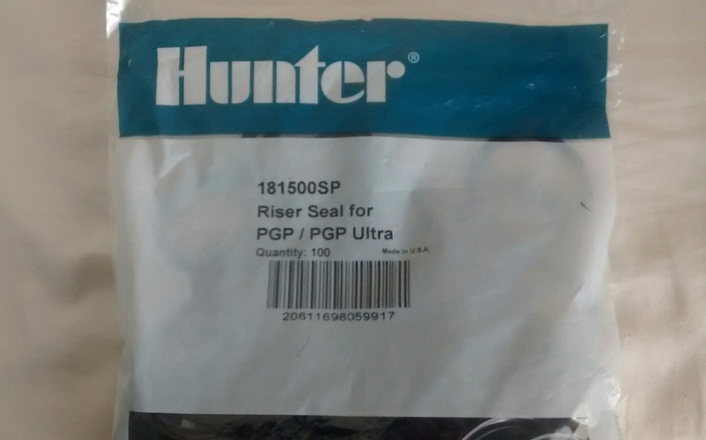 7 Pieces - Hunter 181500 PGP Rubber Riser Seals