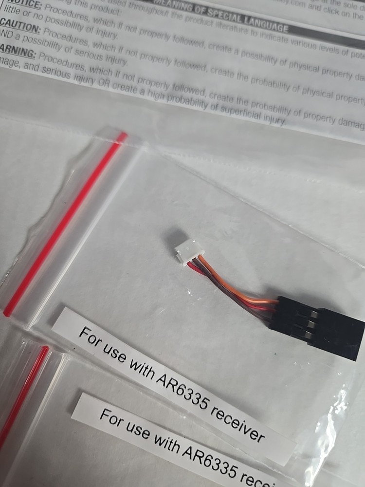 Spektrum AS3X Receiver USB Interface Connection For Use With AR6335