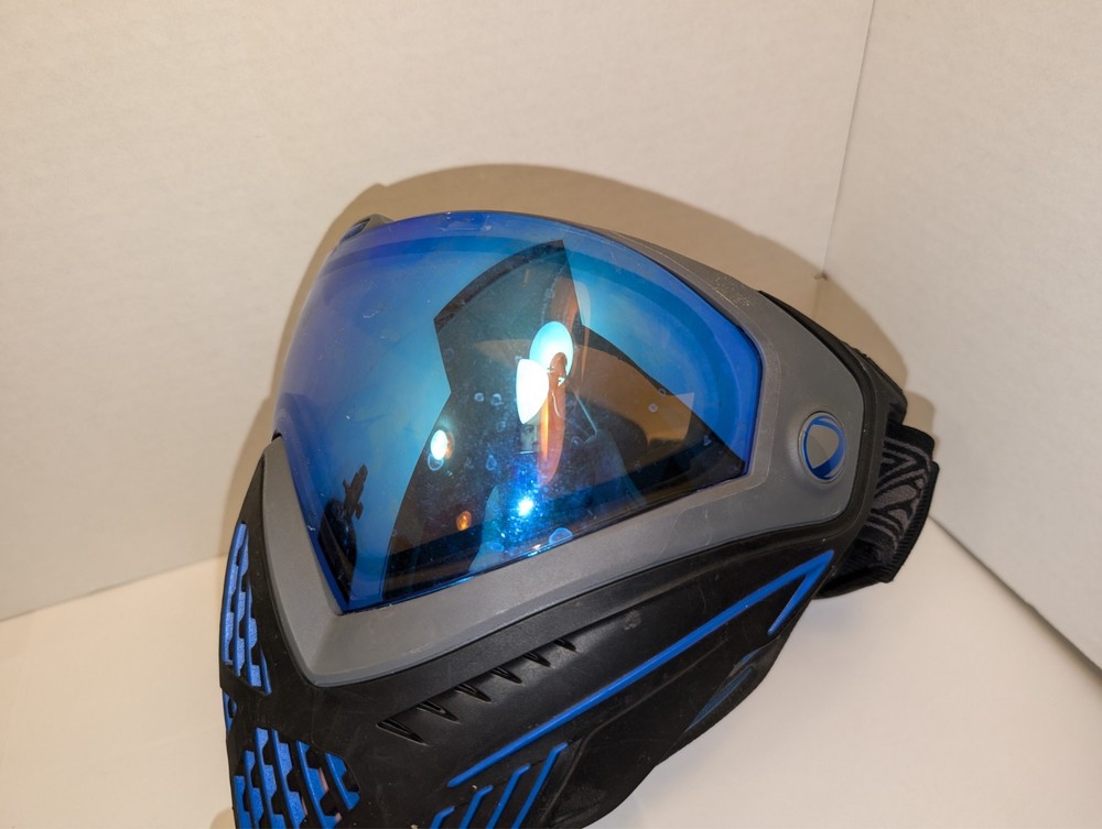 DYE i5 Paintball mask-Goggle Reflective blue