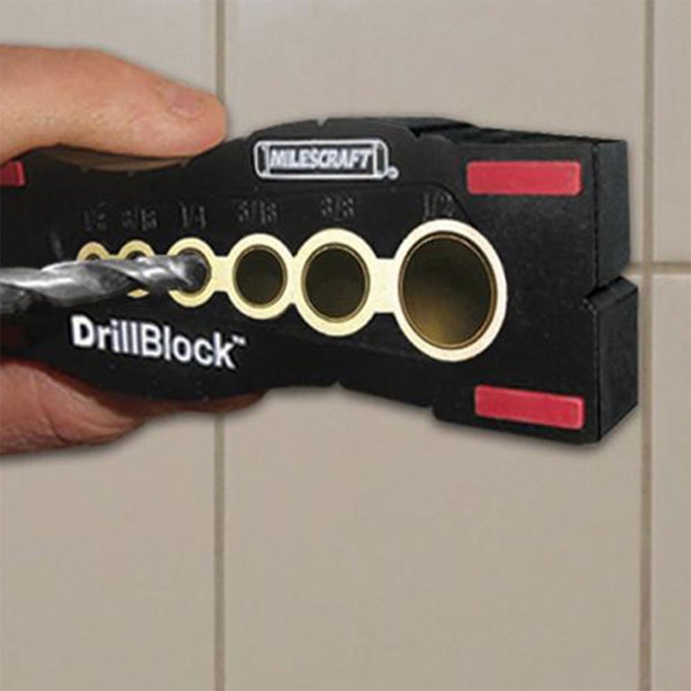 Handheld Drill Guide DrillBlock Alignment Tool Milescraft