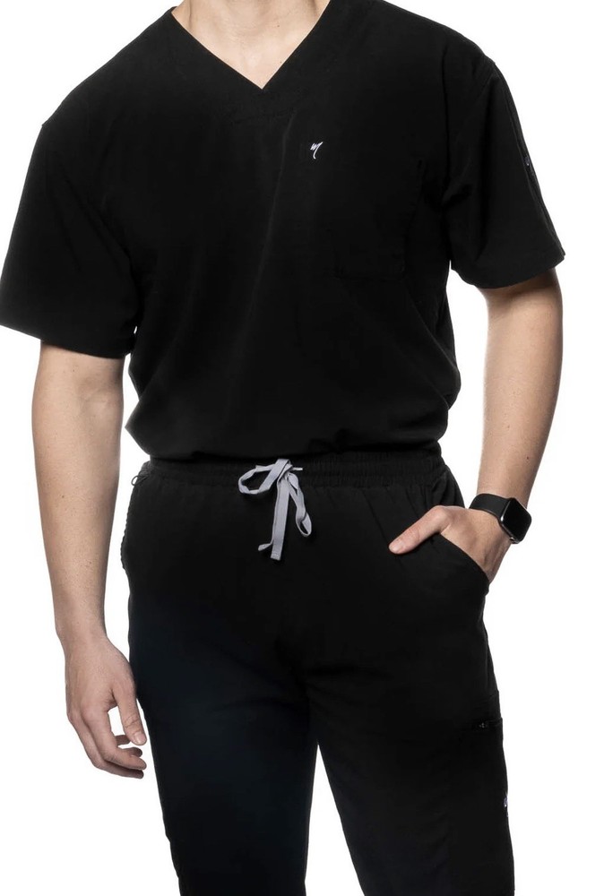 Unisex Scrub Set, Black