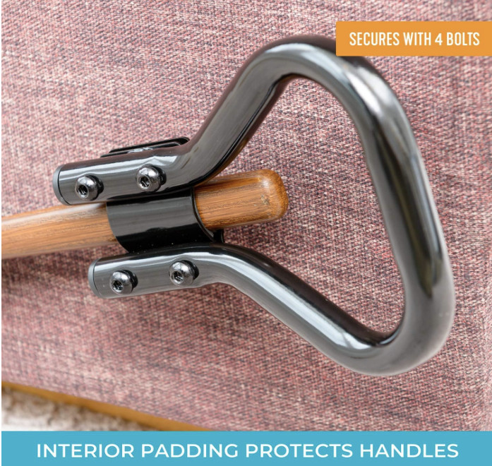 Recliner Lever Handle Extender - Ergonomic Curve Grip + Oversized Handle