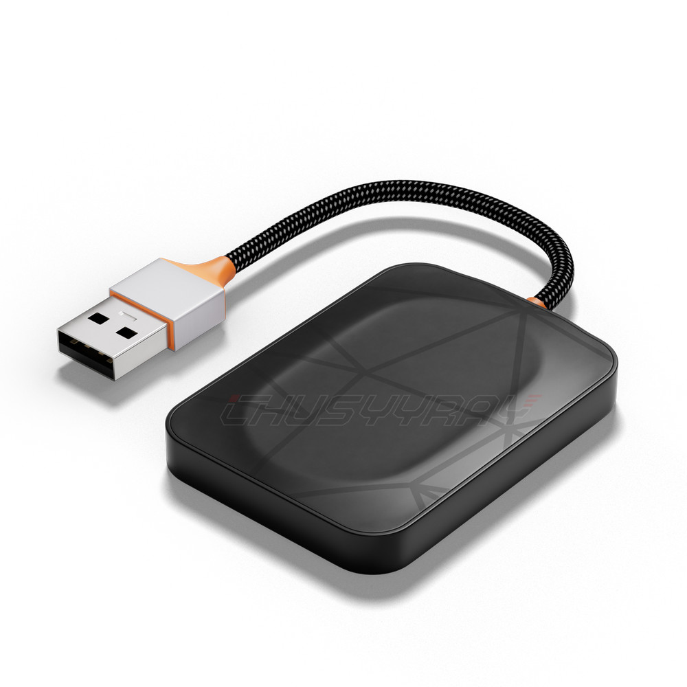 Mini Wireless CarPlay Adapter for iPhone USB Plug & Play Converts Wired Dongle +