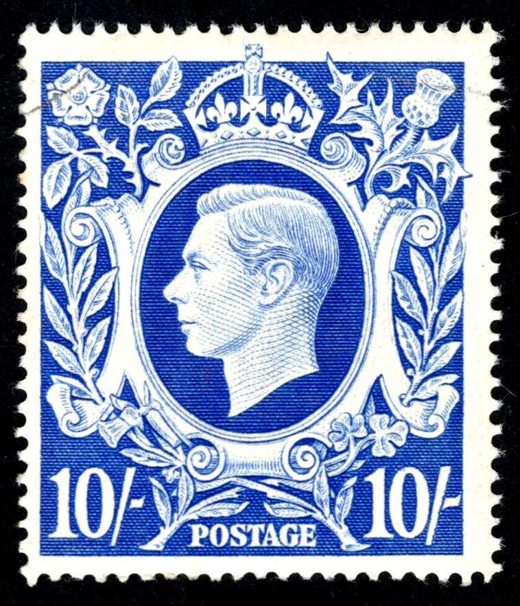 GEORGE V1 MINT 10/ BLUE.