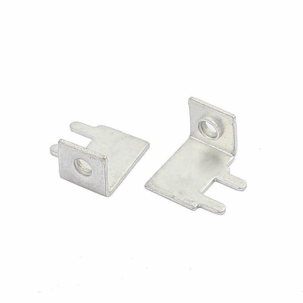 25 Pcs M3 2P Type 2 Side Face Snap in Screw Terminal Block Terminals Only #