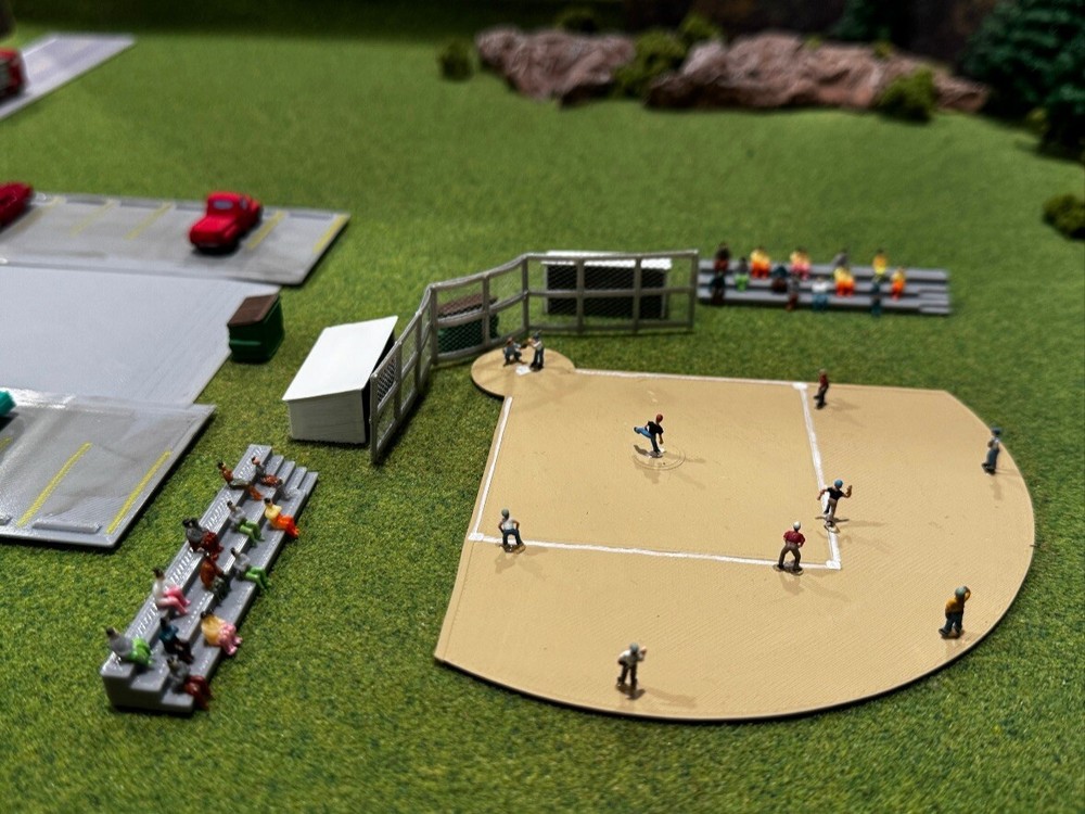 N Scale Baseball Kit