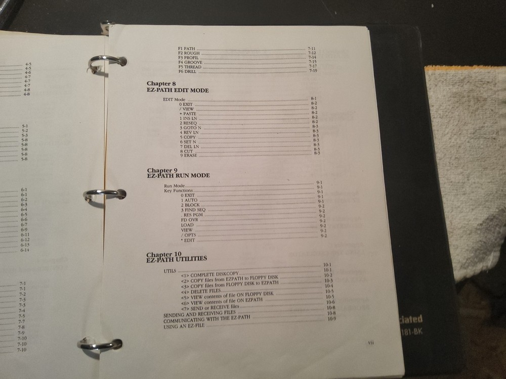 BRIDGEPORT ROMI EZ-Path PROGRAMING & OPERATIONS Manual