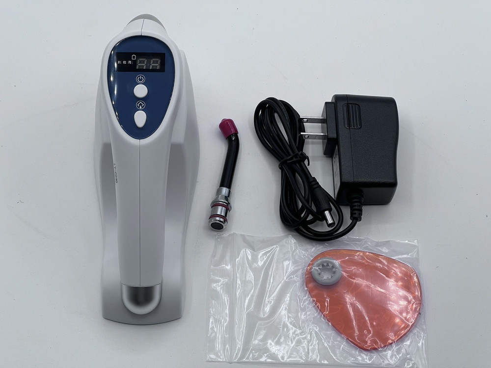 Dental 5W induction wireless curing light has dental caries detection function