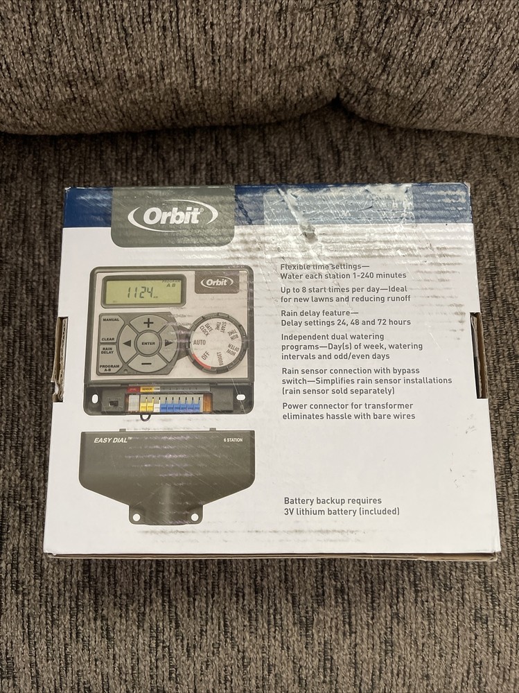 Orbit 28966 6-Station Indoor Irrigation Timer