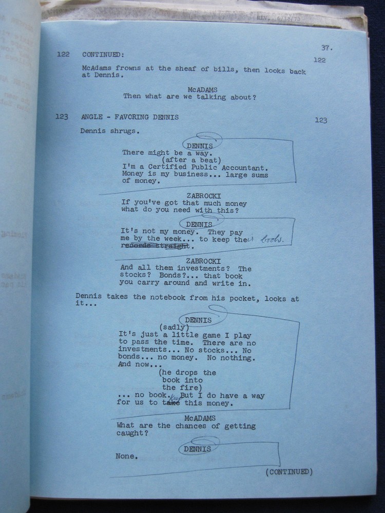 ORIGINAL TV MOVIE SCRIPT Deliver Us from Evil BRADFORD DILLMAN'S Copy with Notes