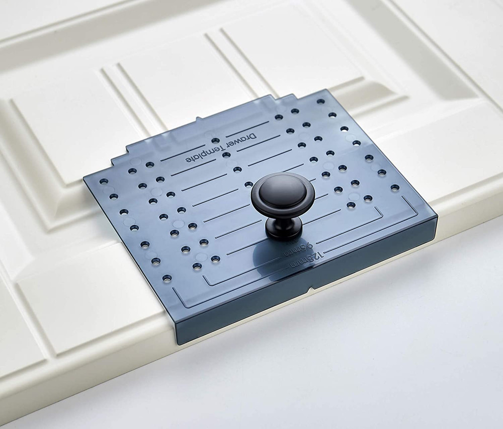 Ravinte Cabinet Door & Drawer Hardware Installation Template Kit Include Drill B