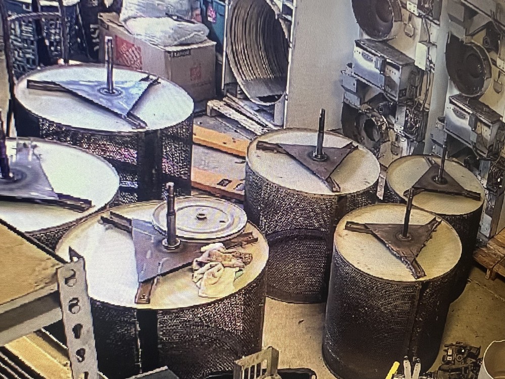 Dexter 30lb Stack Dryer Cylinder Coin Laundry