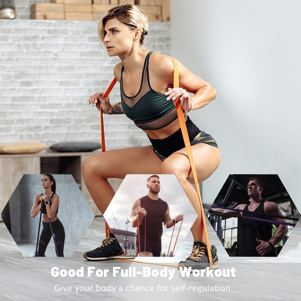 Resistance Bands, Pull Up Assist Bands - Workout Bands, Eexercise Bands, Long...