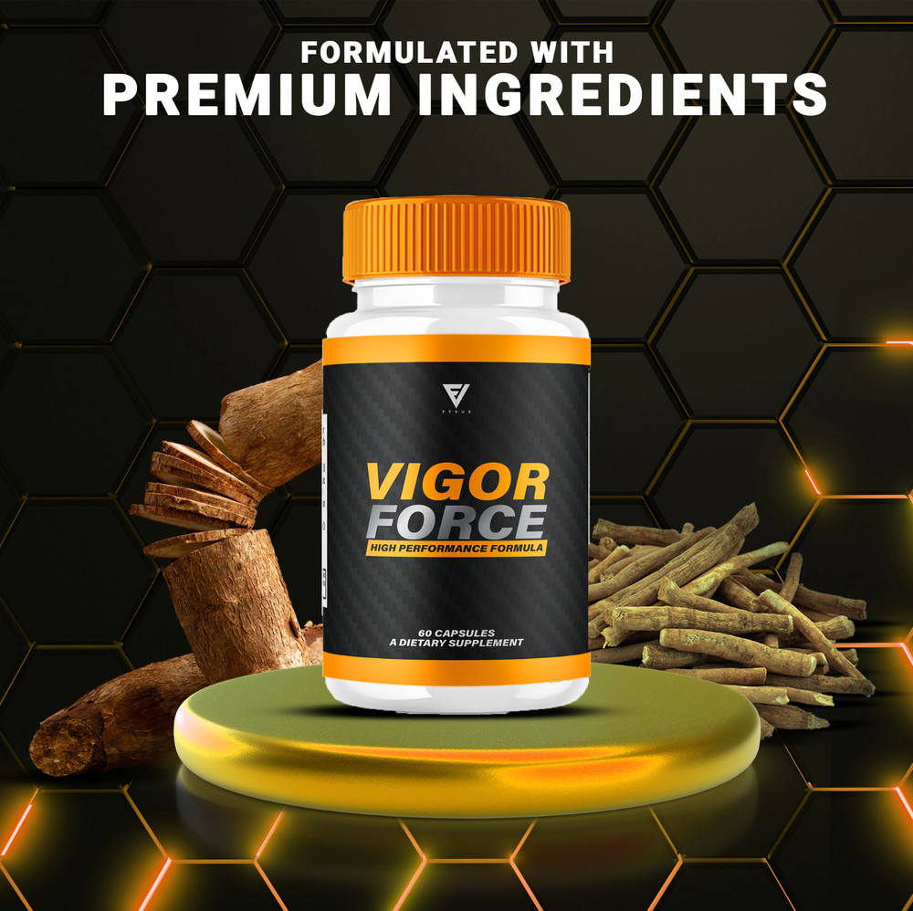 Vigor Force Supplement for Men VigorForce Max Strength (60 Capsules)