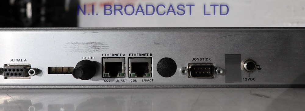 1x Evertz CP1024E ethernet IP router matrix panel