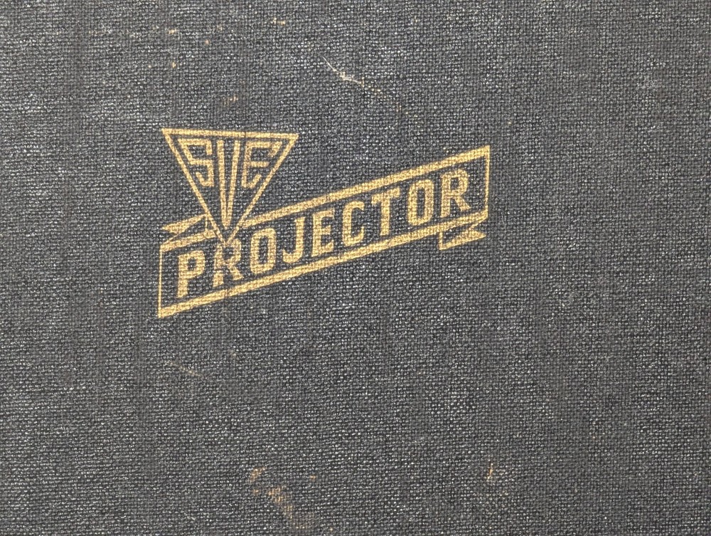 S.V.E. Model AAA Tri-Purpose Projector Chicago Original Case Vtg UNTESTED AS IS