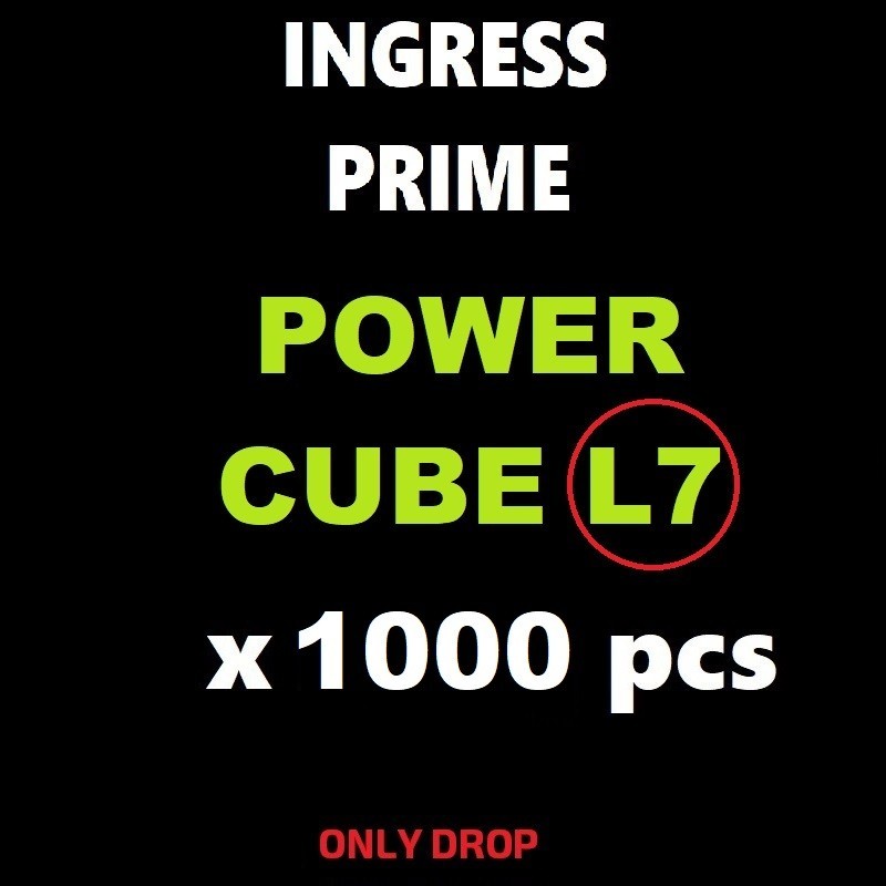 Guide for INGRESS PRIME: Power Cube L7 - 1000 pcs