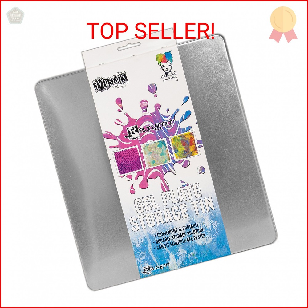 Ranger Gel Press Storage Tin, Multicolor