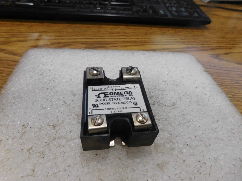 Omega Engineering Model:  SSR240DC25 Solid State Relay