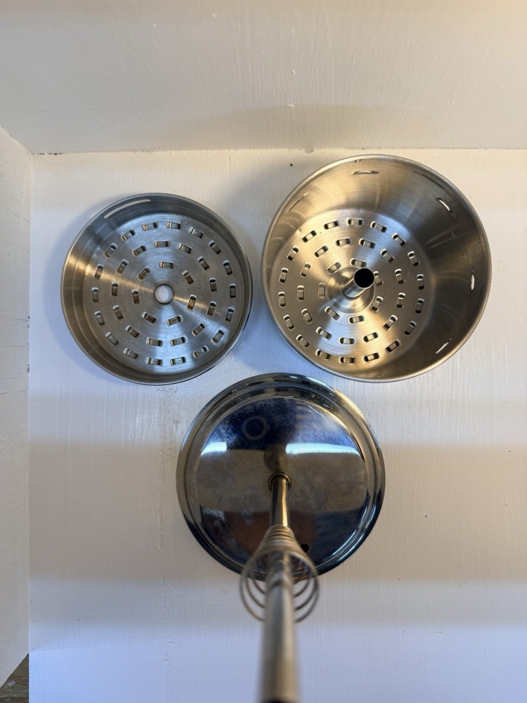 Firmware Stovetop Percolator, Complete Coffee Brewing Assembly