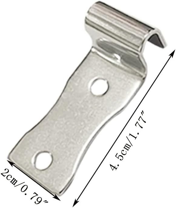20 Pack Sofa Zig Zag Spring Repair Brackets, Kit Includes...