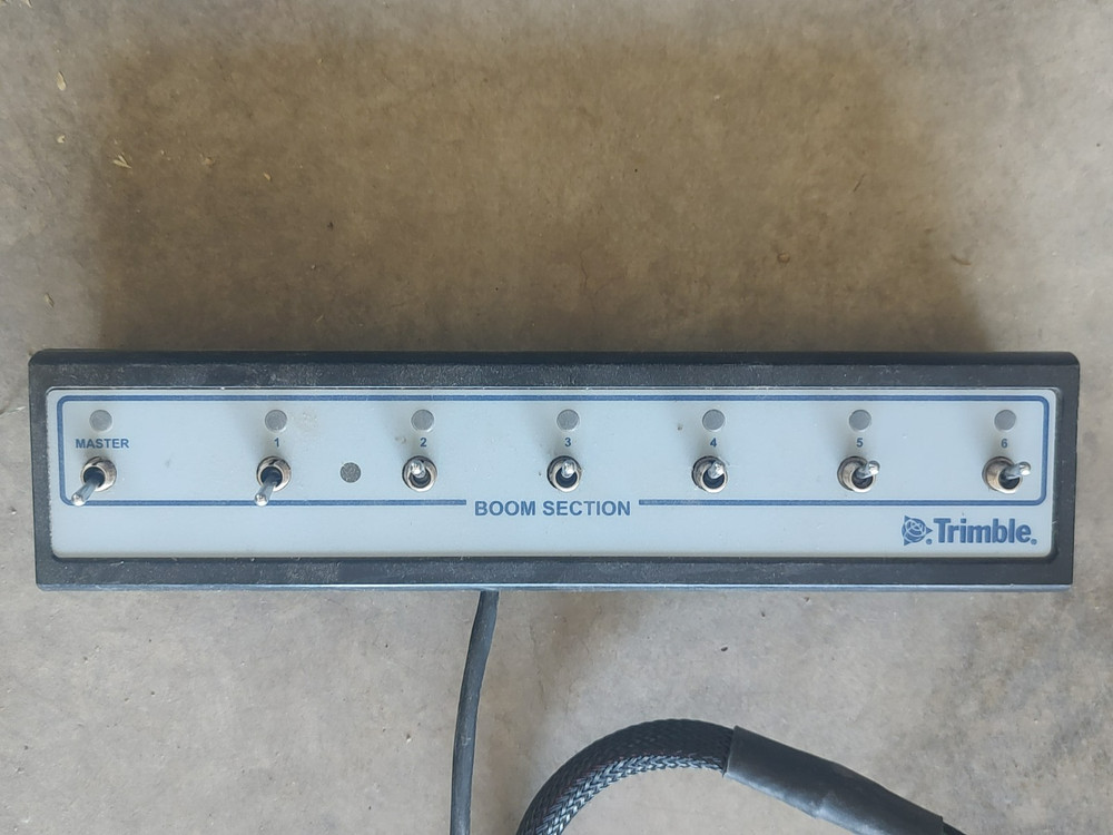 Trimble Ag GPS EZ Boom rate and section control Dicky John Controller