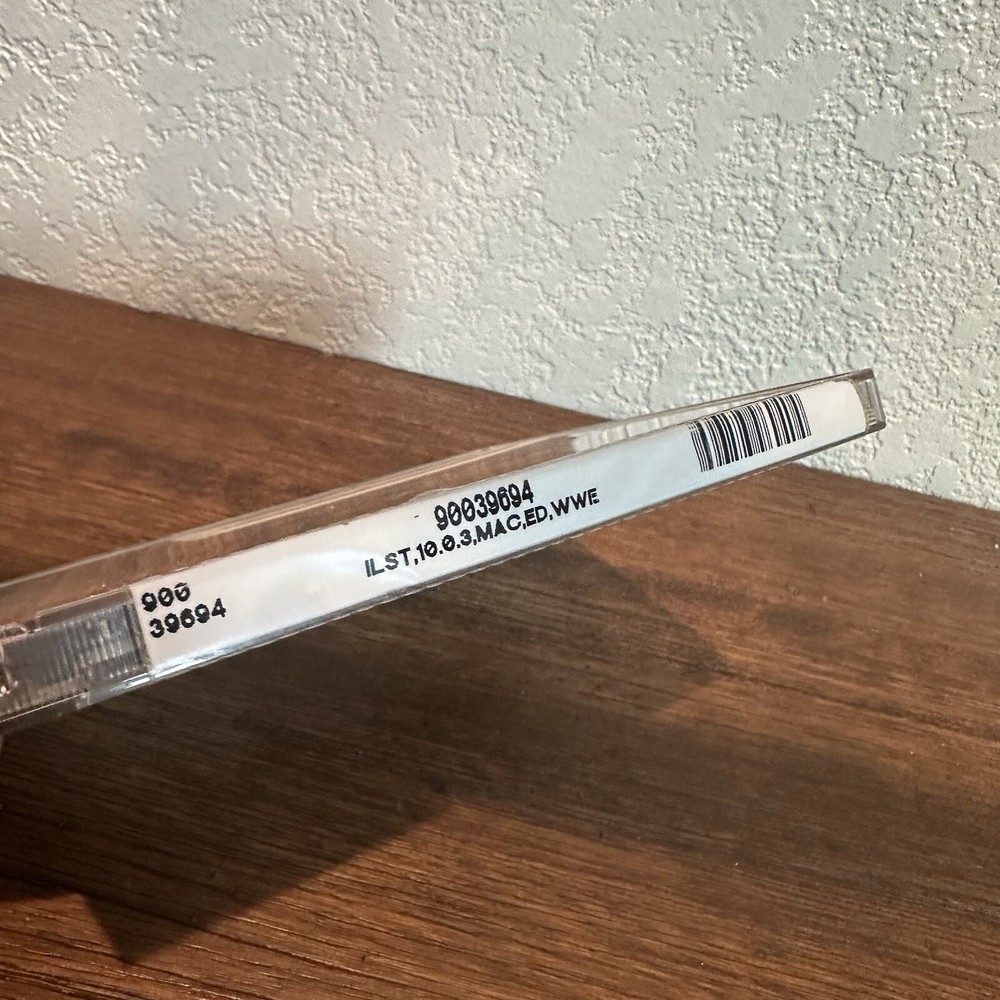 Adobe Illustrator 10 Education Version McIntosh CD With Serial Number