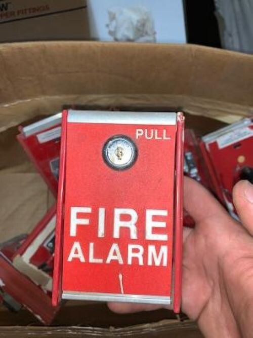 FCI MS-6 non coded fire alarm box