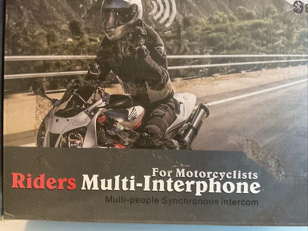 NEW V2-1200 RIDERS Multi-people INTERCOM Headset Motorcycles Netphone Bluetooth
