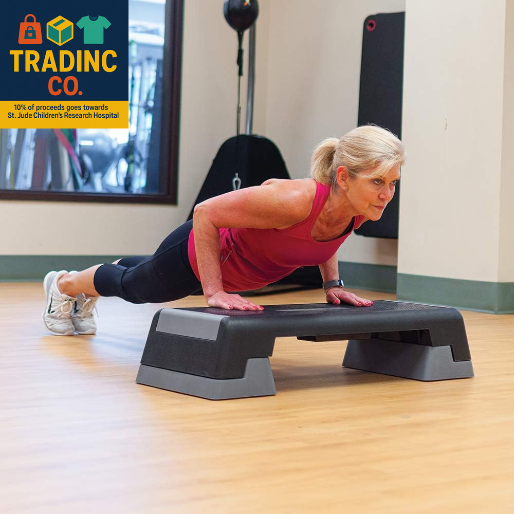 ® Aerobic Step – Step Aerobics Platform – Workout Equipment – Exercise Step Plat