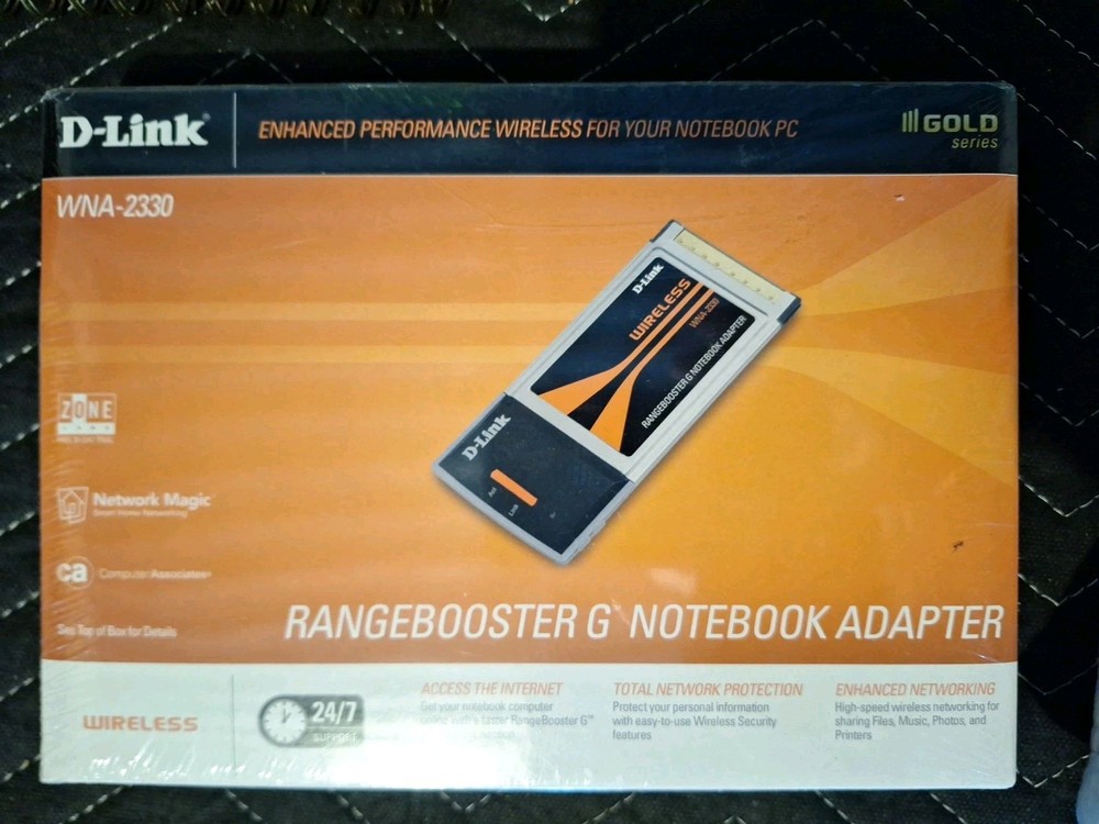 D-LINK RANGEBOOSTER G NOTEBOOK ADAPTER ( NEW ) WNA-2330