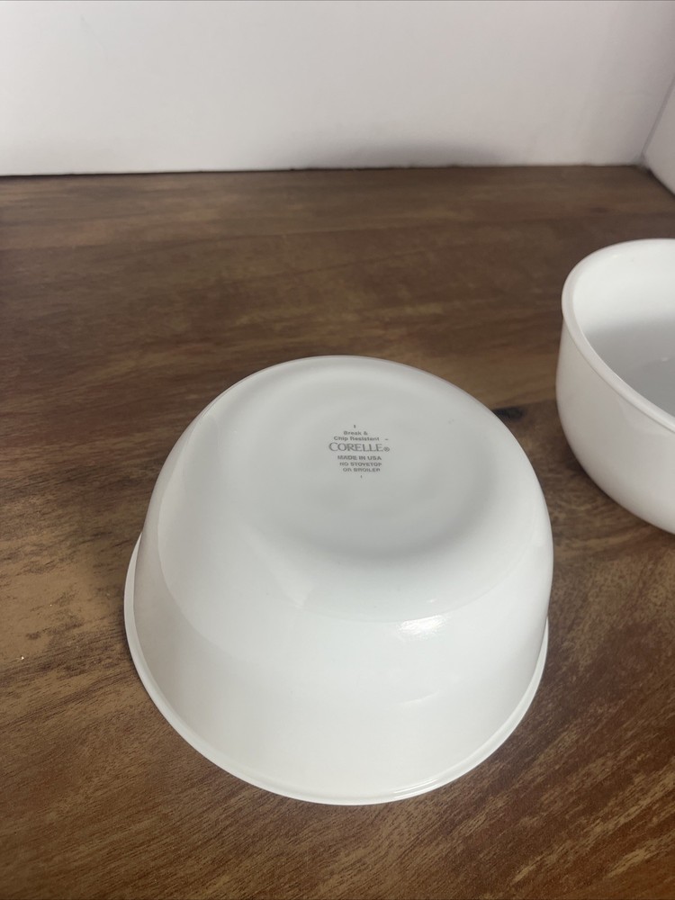Corelle (Corning) White 6" Dessert Bowl
