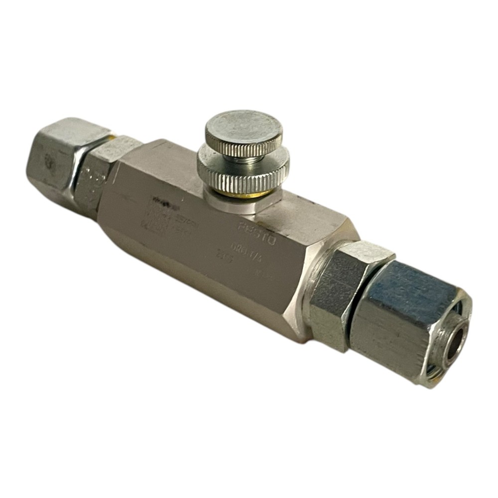 Festo Throttle Valve Festovalve Throttle Function Pneumatic Valve GRO-1/4 2109
