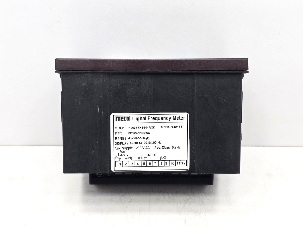 FDM72X1444A(S) MECO FREQUENCY DIGITAL DISPLAY METER ( FOUR DIGIT )