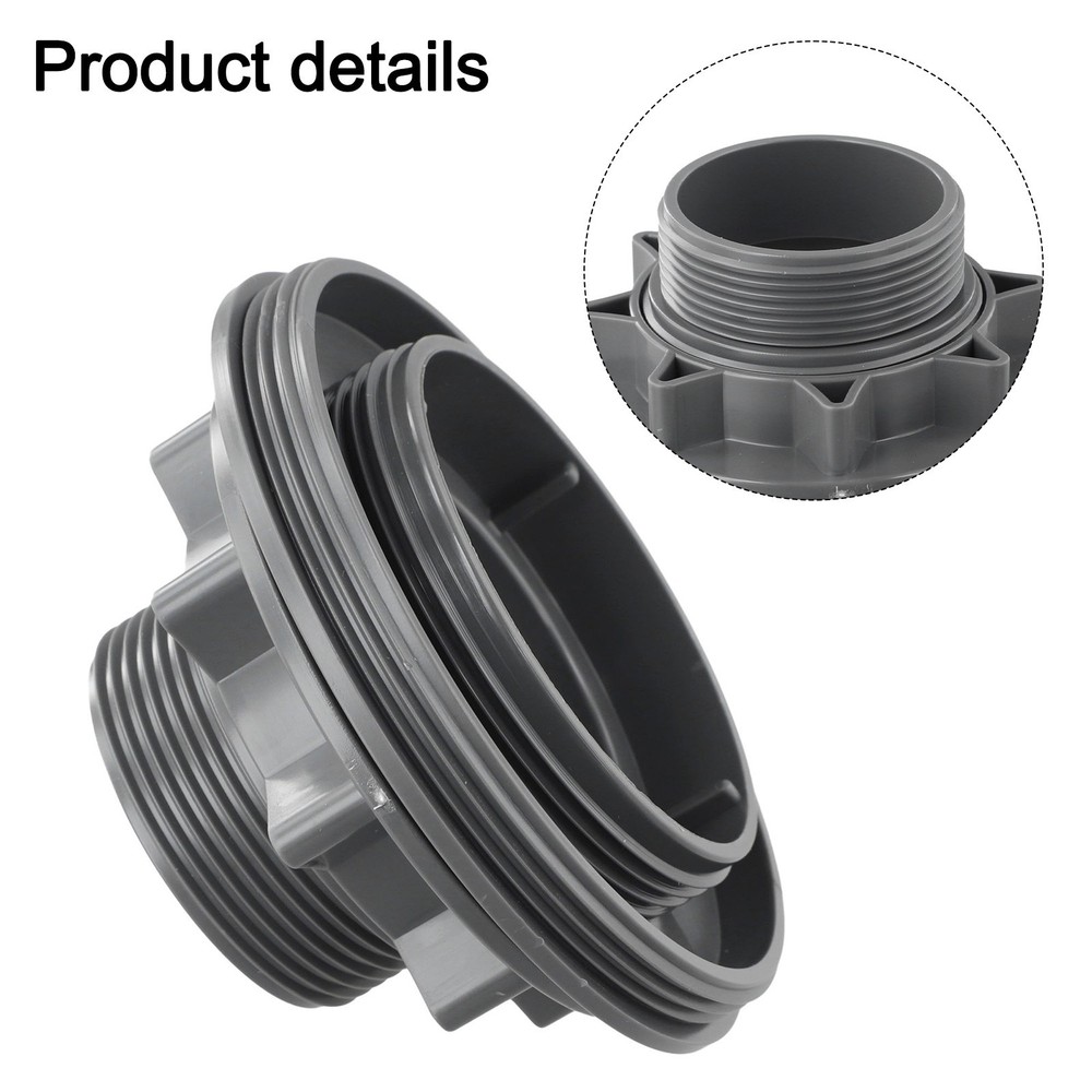Compatible Plastic Pool Hose Connectors with Enhanced Circulation Features