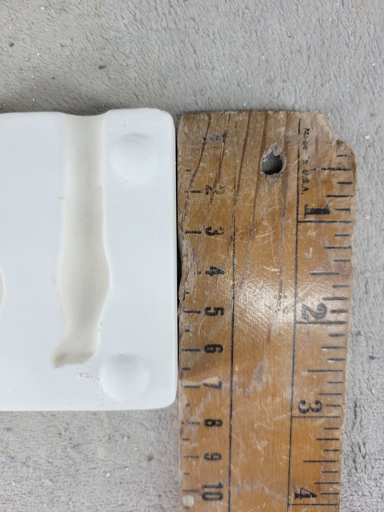 Vintage Ceramic Slip Casting Mold Of Wee Legs