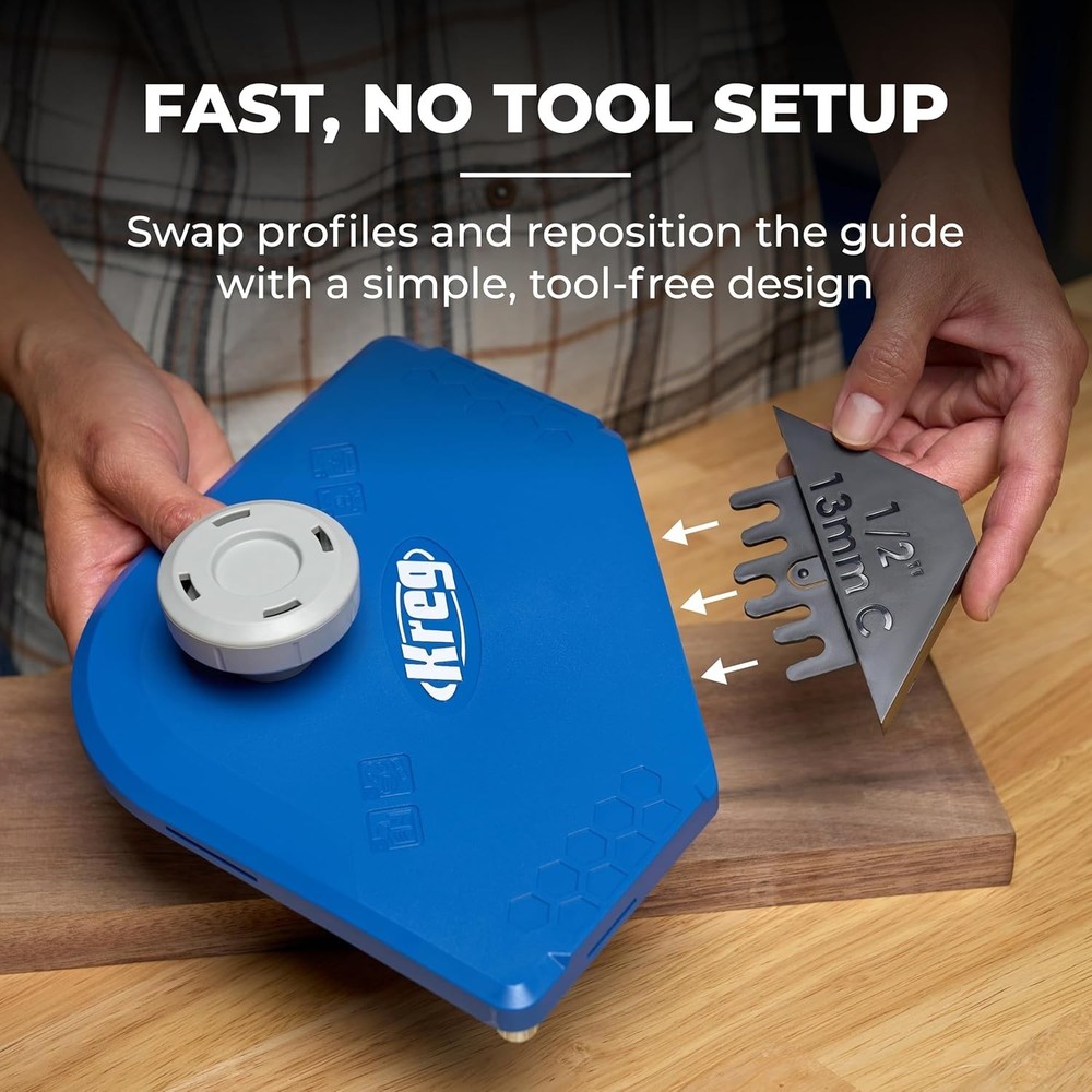 Corner Routing Guide Set - Corner Routing Guide - Use with Any Trim or Handhe...