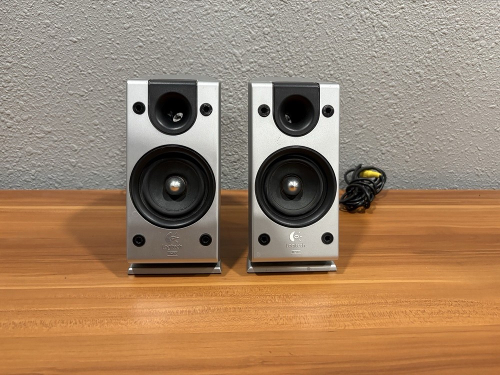 Logitech Z-2300 THX Certified Computer Satellite Replacement Speakers pair