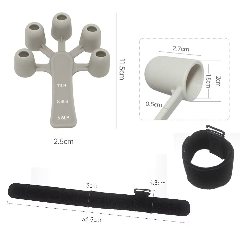 Finger Gripper Strengthener Adjustable Hand Grip Trainer Exercise Tool