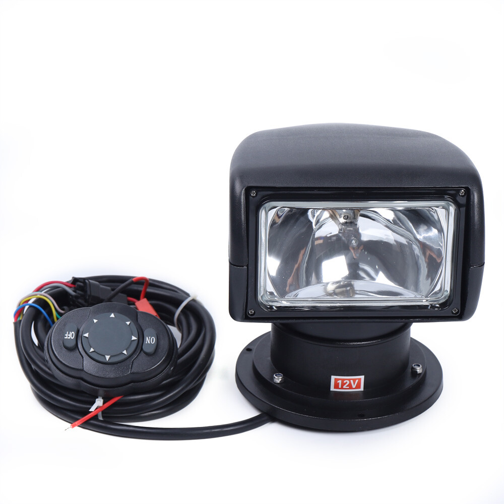 Marine Searchlight Remote Control Boat Spot Light Boat Search Light 100W DC12V