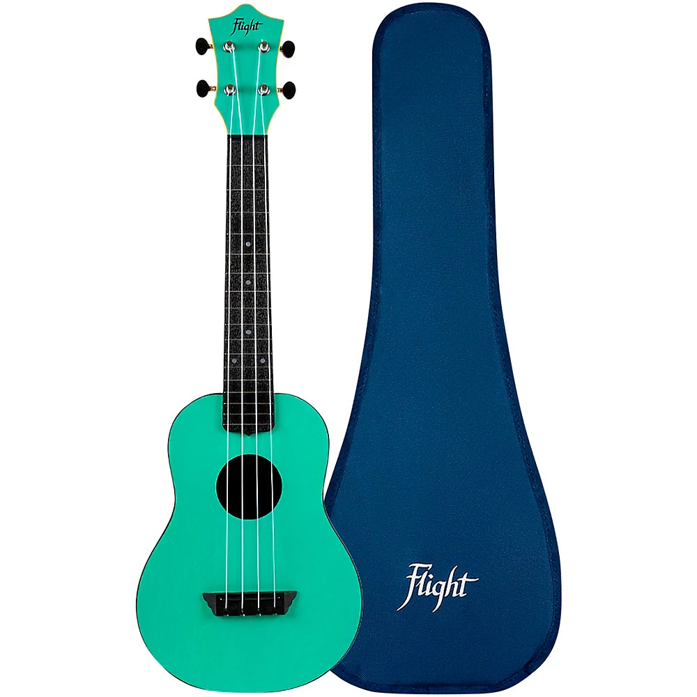 Flight TUS-35 Travel Soprano Ukulele Light Blue