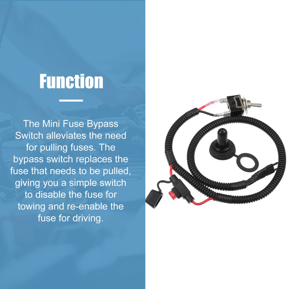 ONE 71.7cm 28.23" Fuse Bypass Switch Universal