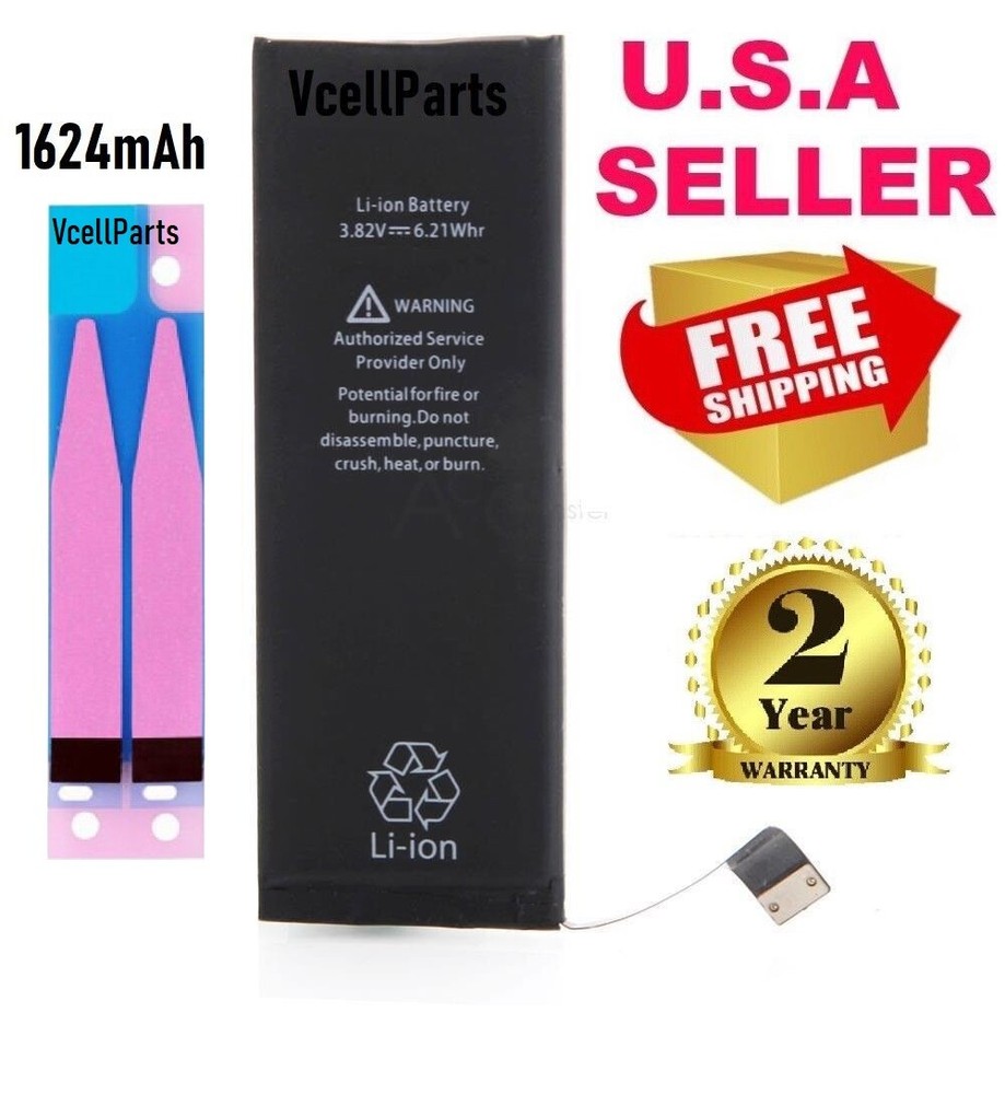 Lot LCD Screen Digitizer Assembly & Battery Replacement for iPhone 5s 6 6S 7P 8+