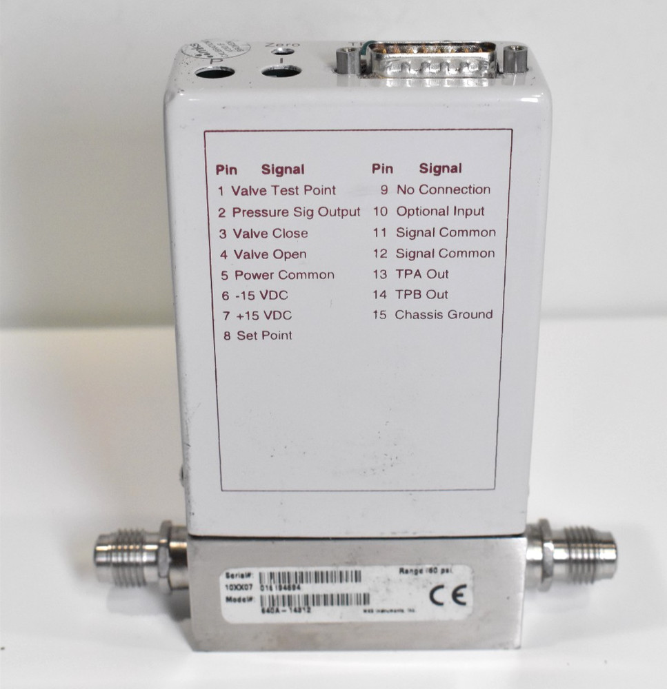 MKS 640A-14312 Mass Flow Controller Type 640