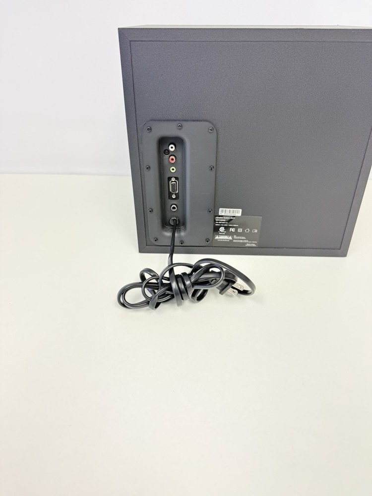 Logitech Z623 THX 2.1 Speaker System with Subwoofer, RCA, 3.5mm Tested Sub