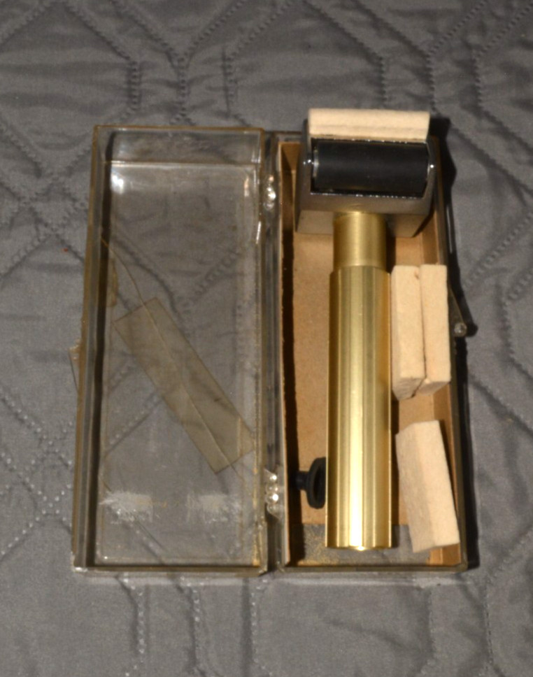 Vintage Printmaking Brayer Roller Tool Kit w/ Case Foam Rollers Ink Roller Print